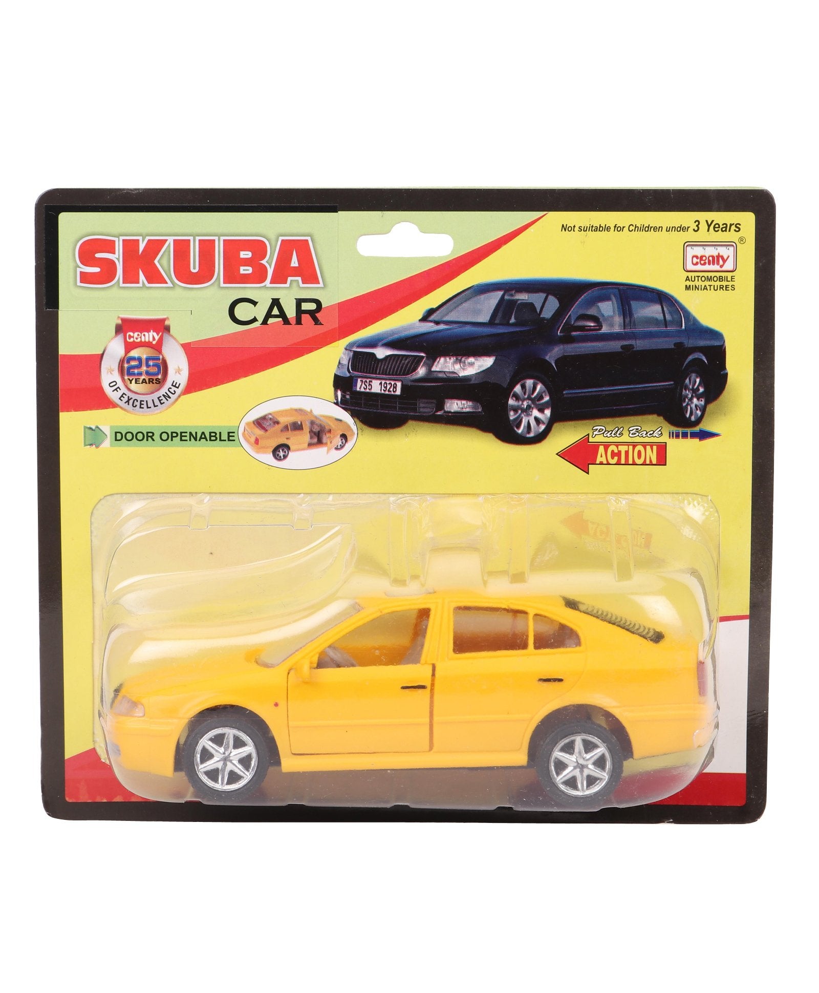 Centy Pull Back Skuba Toy Car - Blue