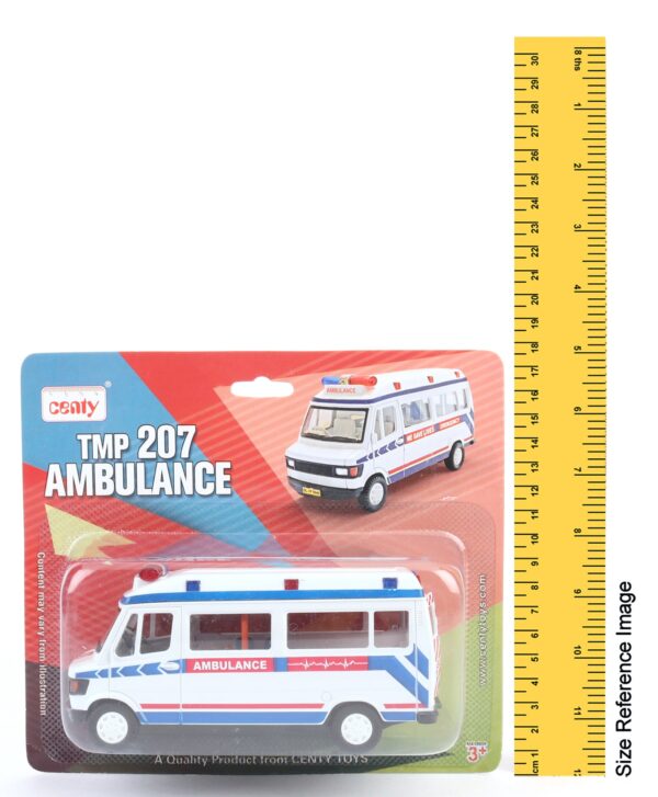 Centy Pull Back TMP 207 Ambulance Toy