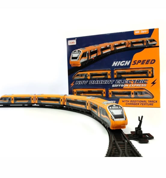 Centy Nav Bharat Electric Saffron Express Train Toy - Image 2