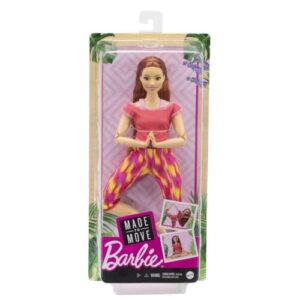 Mattel Barbie Made to Move, Yoga Barbie Dolls for Kids.