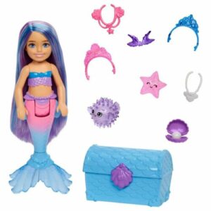 Mattel Barbie Chelsea Mermaid Power Doll With Accessories HHG57