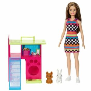 Mattel Barbie Pet Playhouse Play Set With Doll HGM62