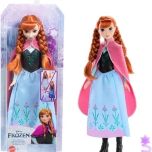 Mattel Disney Frozen Anna Magical Color-Change Skirt Fashion Doll | Inspired by Disney Movie, Posable.