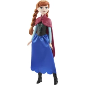Mattel Disney Frozen Toys Anna Fashion Doll with Signature Look, Inspired by the Movie JDD41