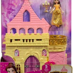 Mattel Disney Princess Belle Dream Castel With Accessories For Kids | 3 + Years