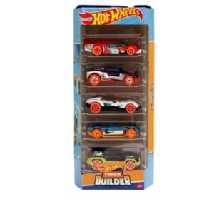 Mattel Hot wheels ?Track Builder? 5 Car Gift Pack | Die ? Cast Model For Kids and Collectors.