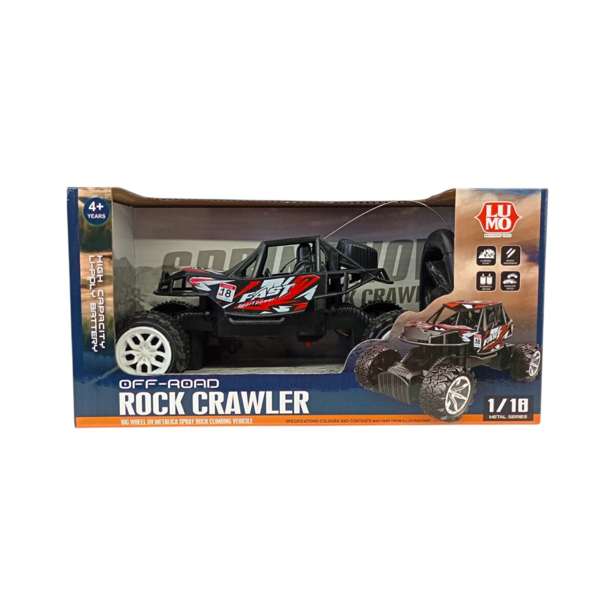 1/10 Metal Series Remote Control Off Road Rock Crawler – Ultimate 4+ Years Adventure