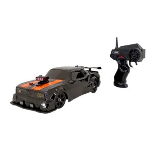 1:16 Scale Drift Stunt RC Car with Lights and Realistic Spray Exhaust System | Fun High-Speed Racing Toy for Kids 6+ with LED Headlights and 360° Spins