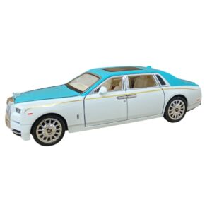 1:24 Scale Die-Cast Luxury Car Toy | Ultimate Pull Back Vehicle with Realistic Sound And Light Effects for Kids And Collectors (6+ Years)