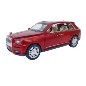 1:24 Scale Die-Cast Model Pull Back Luxury Car with Openable Doors, Light, and Music | Premium Alloy Toy Vehicle for Kids and Collectors | 6+ Years