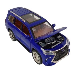 1:24 Scale Die-Cast Metal Model Luxurious Car Series with Sound and Light – Amazing Pull-Back Toy Car for Kids 6+ with Premium Metal Build