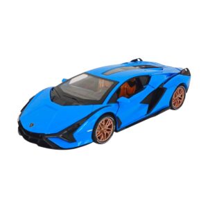 1:24 Scale Die-Cast Metal Model Sports Car Series – Ultimate Pull Back Car with Sound And Light for Kids, Ages 6+