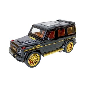 1:24 Scale Die-Cast Pullback Double Silencer Luxury Vehicle Car | Ultimate Alloy Model with Lights and Sound for Kids 6+