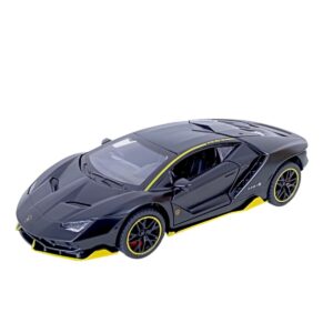 1:32 Scale Alloy Die-Cast Pull Back Sports Car Toy with Light & Sound | Fun Realistic Miniature Car for Kids & Collectors (6+)