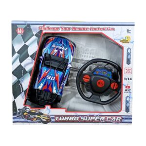 1:4 Scale Turbo Super Remote Control Car – High-Speed RC Racing Car for Kids 8+ | Rechargeable, Durable, All-Terrain Performance