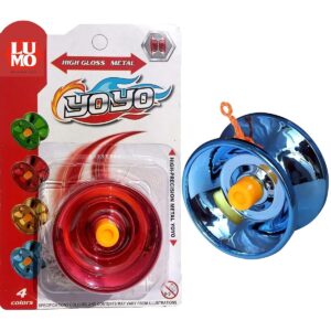 High Gloss High Speed Metal Yoyo Toys for Kids Spinner Toy – Amazing Skill Building Colour Me very Play Toy for Children Age 5+ Years