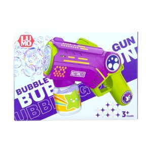 Automatic Launch Interstellar Bubble Gun | Amazing Continuous Bubble Blaster Toy for Kids Outdoor Fun Play 3+ Years
