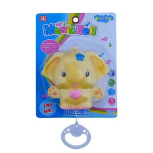 Baby’s First Elephant Musical Bell – Amazing Soothing Cradle Toy for Infant, Toddler & Kids 18+ Months