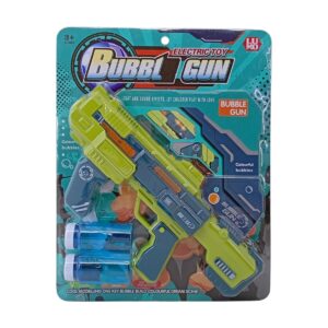 Battery Operated Bubble Machine Toy with LED Lights and Music | Ultimate Fun Outdoor Bubble Blower for Kids 3+ Years