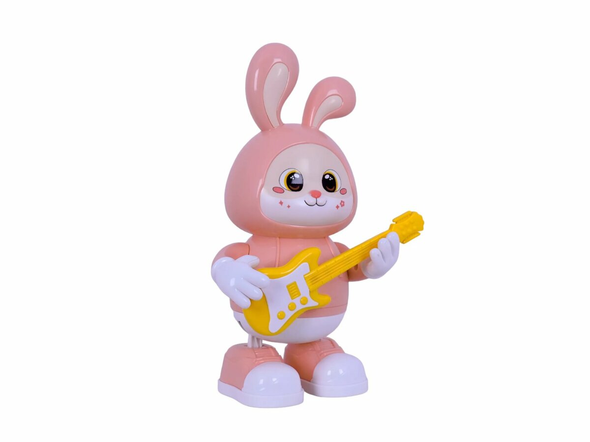 Cute Musician Rabbit Guitarist Musical Toy | Fun, Engaging, and Melodic Playtime Companion for Kids 3+