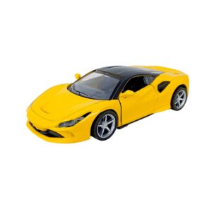 Die-Cast Metal Sport Racer Car with Openable Doors And Pull-Back Action | Fun Toy for Kids 3+, Durable And Realistic Design