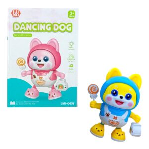 Electric Dancing Robot Dog Toy for Kids | Automatic Walking Robot Dog Toy with Cool Lights and Music.