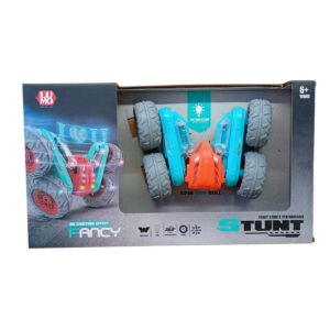 Fancy Stunts Performance Spin And Roll Stunt RC Car – Ultimate 360° Rotation And 3D Lighting Remote-Control Toy for Kids 6+