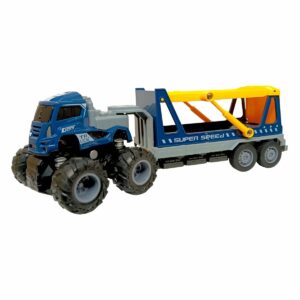 Friction Die Cast Vehicle Carrier Truck Toy | Realistic Transport Toy for Kids | 26cm x 8cm | Ages 3+ | Fun Learning Toy