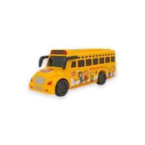 Friction Powered Toy School Bus With Lighting and Sound For Kids – Ultimate Fun Toy for 3+ Years