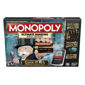 Hasbro MONOPOLY Ultimate Banking India Edition Board Game For Kids | 8+ Years.