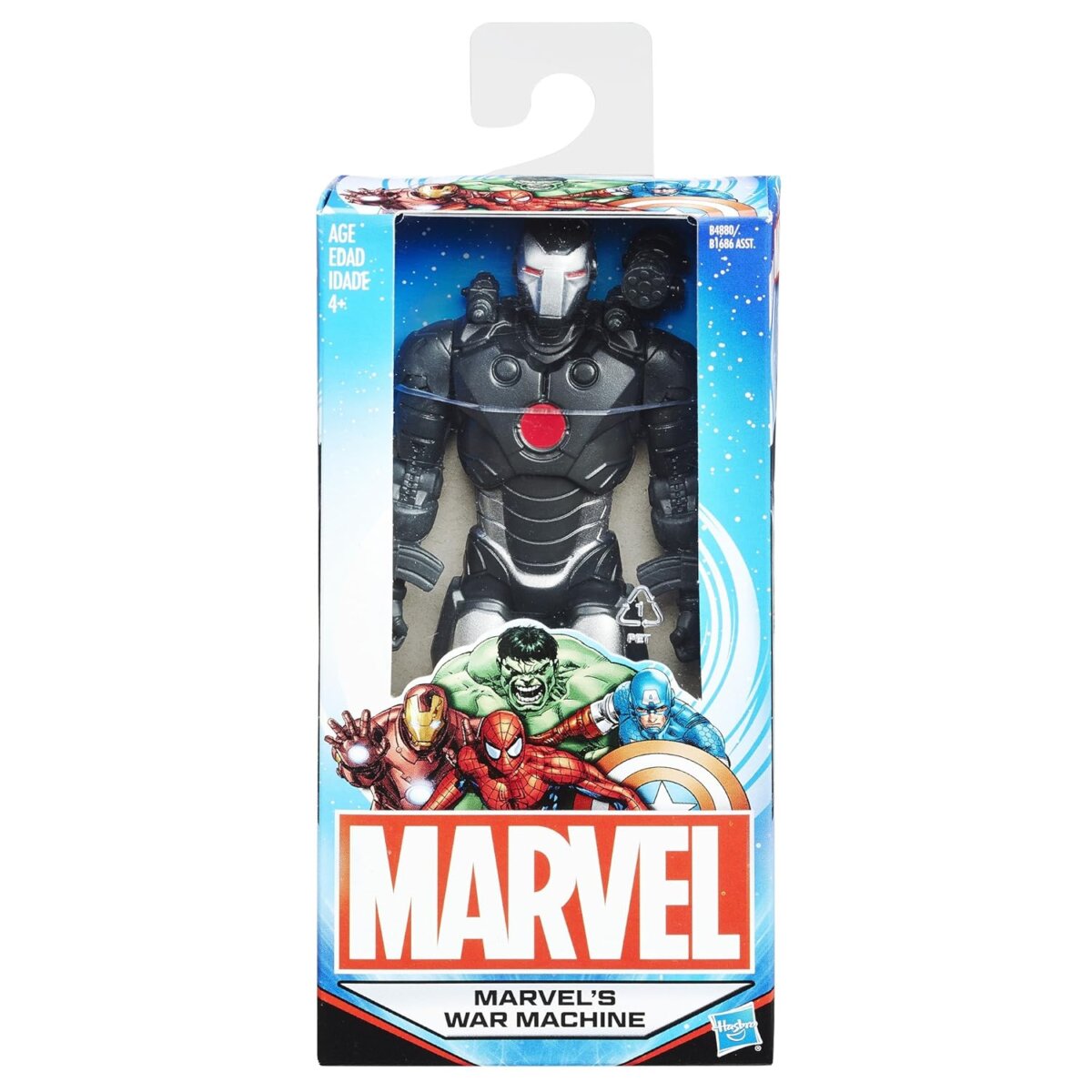 Hasbro Marvel’s War Machine 6-in Basic Action Figure | Ultimate Avengers Super Heroes Toy for Kids