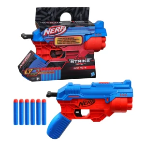 Hasbro Nerf Alpha Strike Boa RC-6 Blaster | 6 Nerf Elite Darts Rotating Drum For Kids | 8+ Years.