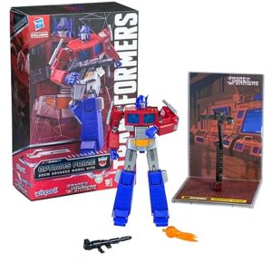 Hasbro Transformers Optimus Prime Authentics by YoloPark Collectible Action Figure | 38-Part Lifelike Model Kit for Teens & Fans 15+ | Premium Display Toy