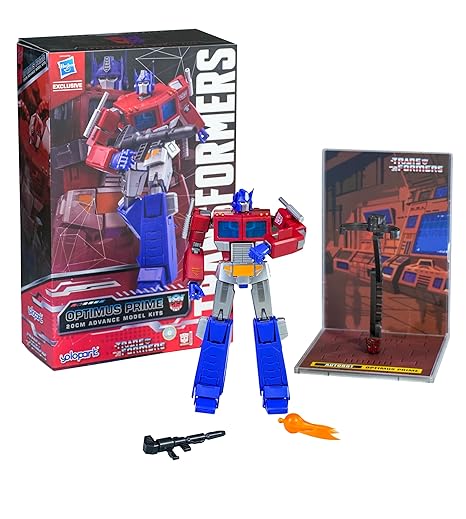 Hasbro Transformers Optimus Prime Authentics by YoloPark Collectible Action Figure | 38-Part Lifelike Model Kit for Teens & Fans 15+ | Premium Display Toy