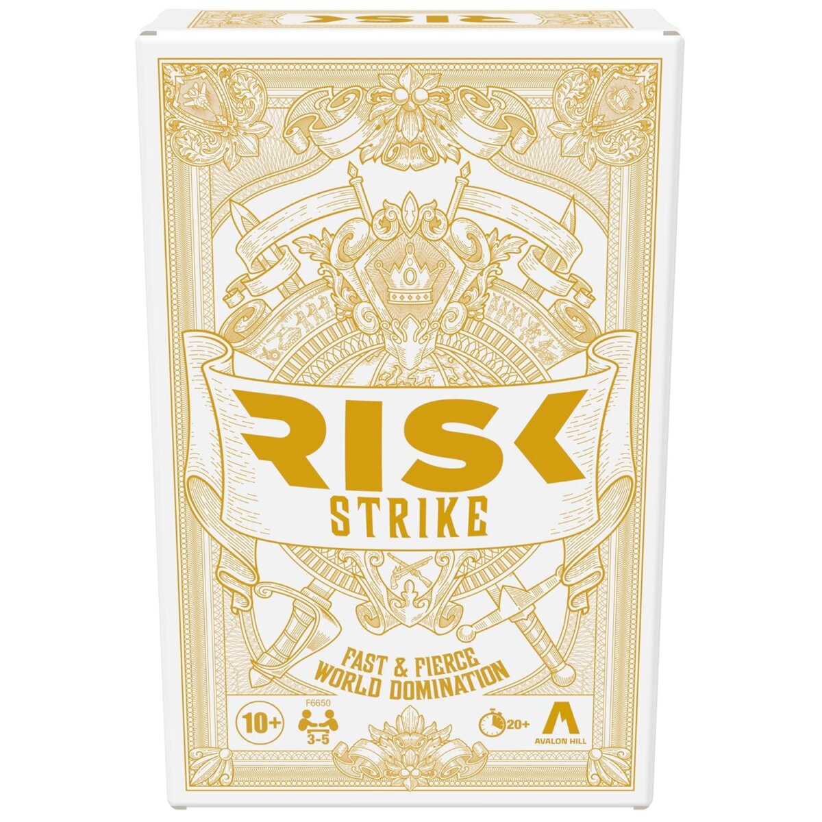 Hasbro Risk Strike Cards and Dice Strategy Game for Teens and Adult | 10+ Years.