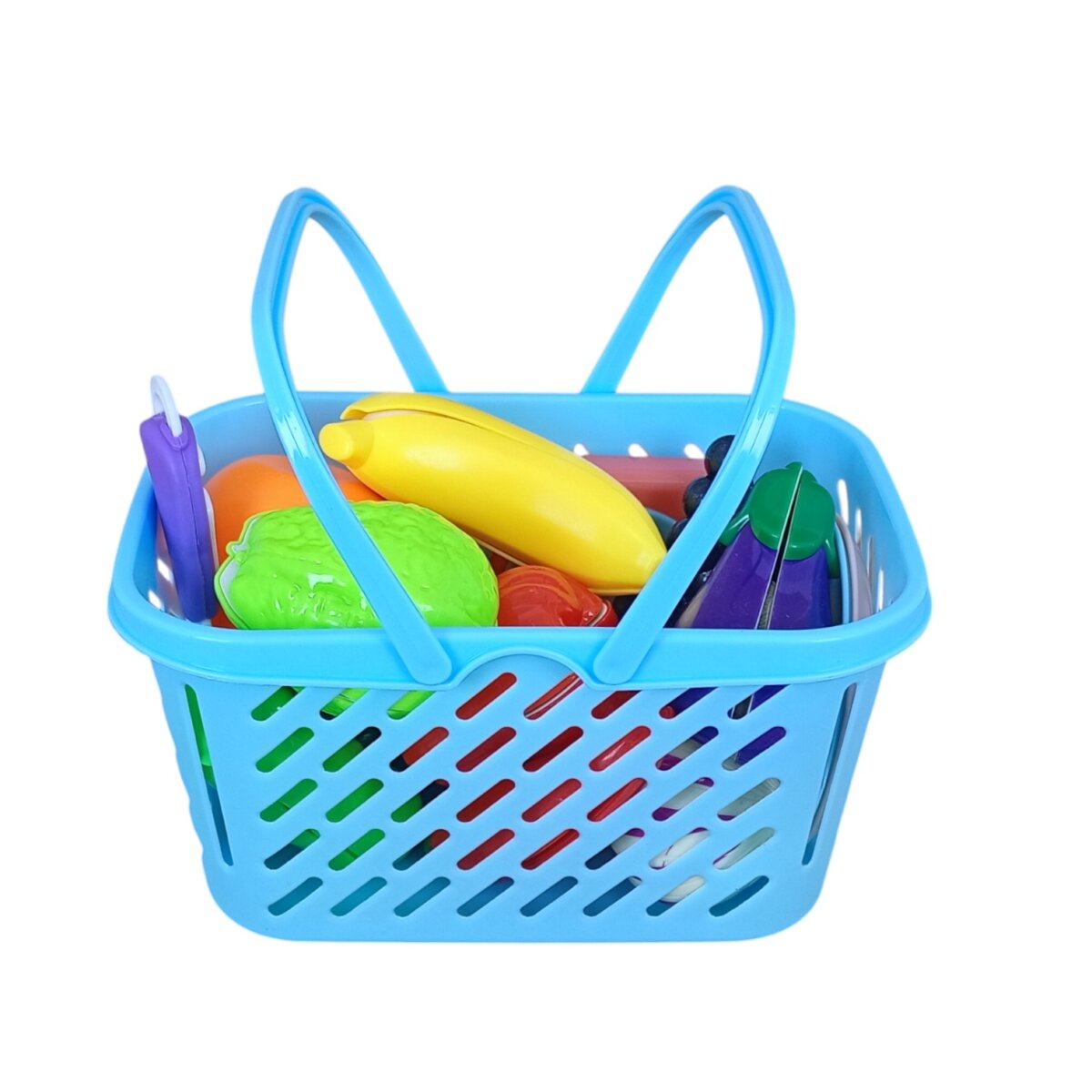 Home Made Chef Time Fresh Basket, Lets Play Cooking Set 17 Pcs For Kids | 3+Years