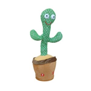 Lumo ‘Dancing Cactus’ Talking Dancing Toy with Singing And Recording Function | 1+Year