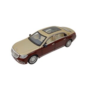 1:24 Scale Die-Cast Metal Model Sports Car with Simulation Sound and Light Pull-Back – Fun Toy for Kids 6+ Years