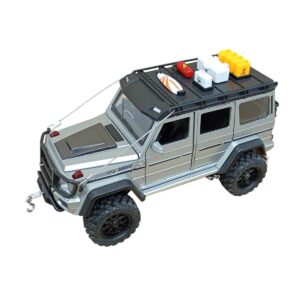 1:24 Scale Die-Cast Luxurious Car Model With Simulation Sound and Light, Pull-Back Function – Fun Toy for Kids 6+