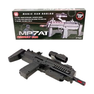 Luminoso MP7A1 Assault Gun Semi Automatic Design Hop Up Version Music Gun Series For Kids | 3+Years