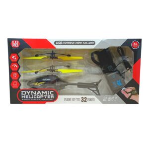 Dynamic Helicopter – Explore the Sky with Rechargeable Remote Control Helicopter – Ultimate Indoor/Outdoor Flying Fun for Kids And Adults (6+)