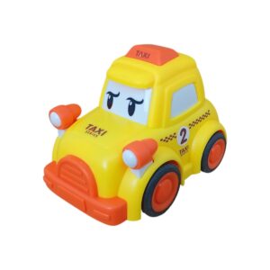 Friction Driving Cartoon Car with Shaking Parts | Fun Pullback Toy for Kids 3+ Years | Eco-Friendly, No Batteries Required