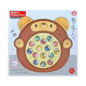 Luminoso Bear Fishing Pond Fun Fishing Game | Amazing Magnetic Fishing Toy for Kids 3+ Years with Interactive Play Skill Development