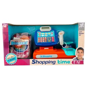 Cash Register Set | Shopping Time Fun – All-in-One Cash Playset for Kids | 3+ Years