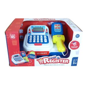 Luminoso Cash Register ‘ Simulated Supermarket Math And Stem Learning Encourge imagination Interactive Toy For Kids | 3+Year