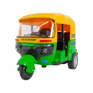 Luminoso Indian Auto Rikshow With Light And Sound |3+Year Amazing Musical Vehicle Toy for Kids Role Play, Pretend Play and Fun Learning