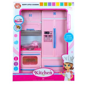 Luminoso Kitchen Dream Kitchen – My Little Chef’s Cooking Children Play House | Amazing Pretend Cooking Playset for Kids 3+ Years