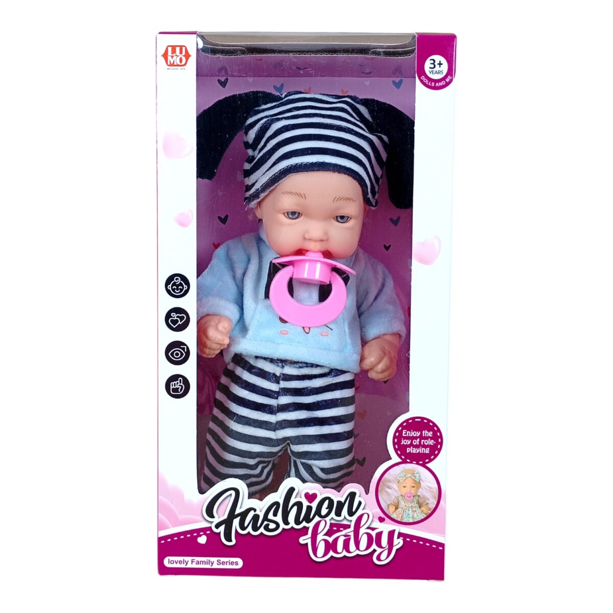 Luminoso’Fashion Baby Doll ‘Lovely Family Series Enjoy The Joy Of Role Playing | 3+Year
