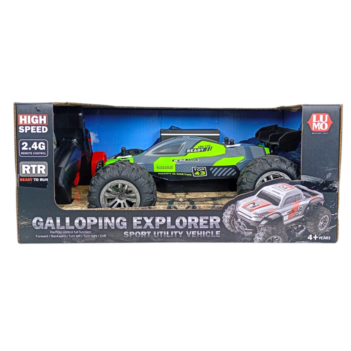 Remote Control Rock Conquer | Ultimate Off-Road Adventure Toy Truck for Kids (4+ Years)