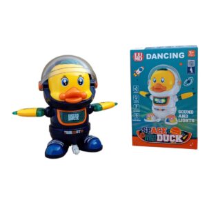 Lumo Sound and Lights Dancing Robot Space Duck Toy For Kids – Amazing Music, Motion And LED Fun Interactive Toy for 3+ Years